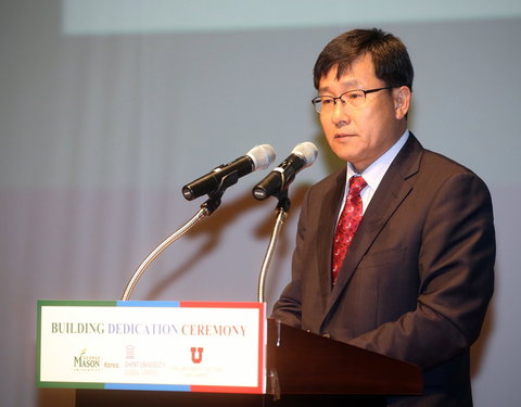 Opening academiejaar van Ghent University Global Campus in Korea met inhuldiging van nieuw gebouw voor onderwijs en onderzoek-67