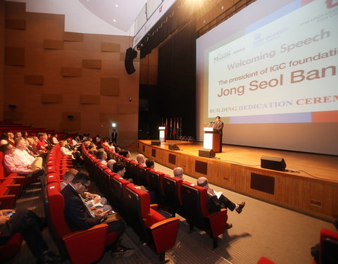 Opening academiejaar van Ghent University Global Campus in Korea met inhuldiging van nieuw gebouw voor onderwijs en onderzoek-67