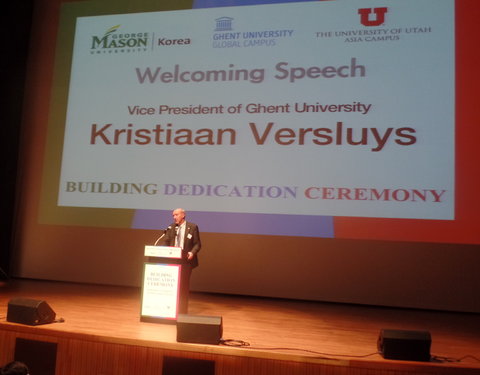 Opening academiejaar van Ghent University Global Campus in Korea met inhuldiging van nieuw gebouw voor onderwijs en onderzoek-67