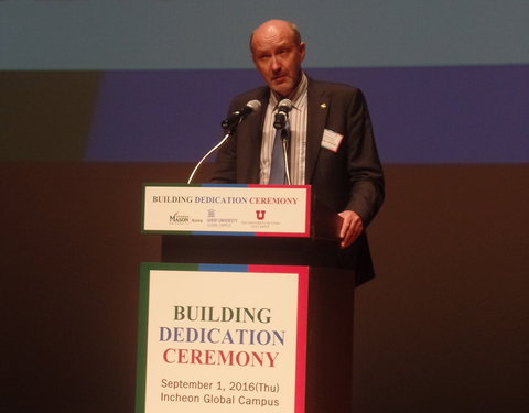 Opening academiejaar van Ghent University Global Campus in Korea met inhuldiging van nieuw gebouw voor onderwijs en onderzoek-67