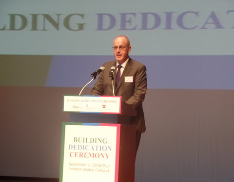 Opening academiejaar van Ghent University Global Campus in Korea met inhuldiging van nieuw gebouw voor onderwijs en onderzoek-67