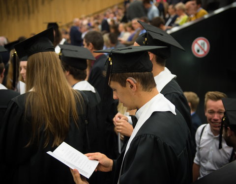 Proclamatie 2015/2016 faculteit Letteren en Wijsbegeerte