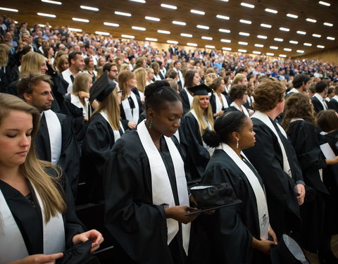 Proclamatie 2015/2016 faculteit Letteren en Wijsbegeerte