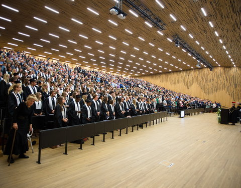 Proclamatie 2015/2016 faculteit Letteren en Wijsbegeerte