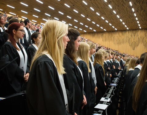 Proclamatie 2015/2016 faculteit Letteren en Wijsbegeerte