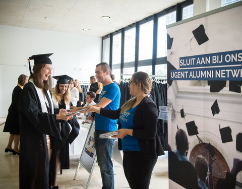 Proclamatie 2015/2016 faculteit Letteren en Wijsbegeerte