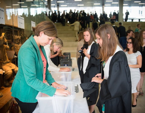 Proclamatie 2015/2016 faculteit Letteren en Wijsbegeerte