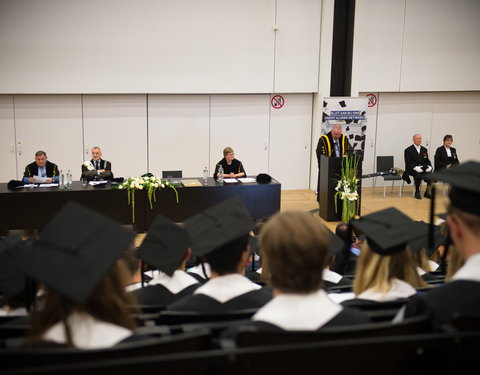 Proclamatie 2015/2016 faculteit Letteren en Wijsbegeerte