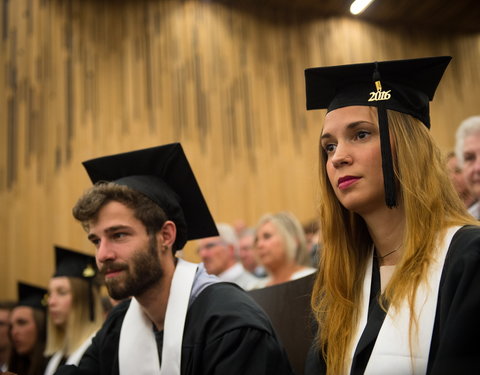 Proclamatie 2015/2016 faculteit Letteren en Wijsbegeerte