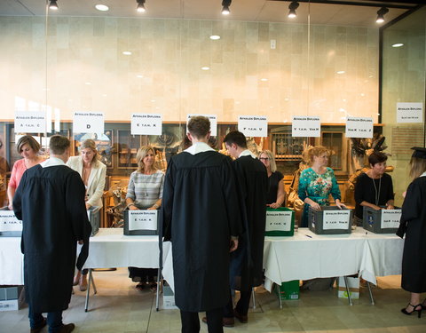 Proclamatie 2015/2016 faculteit Letteren en Wijsbegeerte