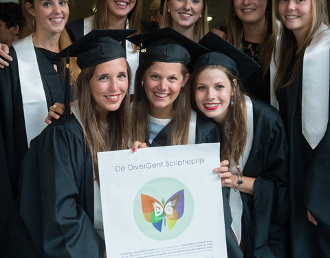 Proclamatie 2015/2016 faculteit Letteren en Wijsbegeerte