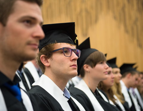 Proclamatie 2015/2016 industrieel ingenieurs faculteit Bio-ingenieurswetenschappen