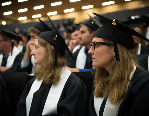 Proclamatie 2015/2016 industrieel ingenieurs faculteit Bio-ingenieurswetenschappen