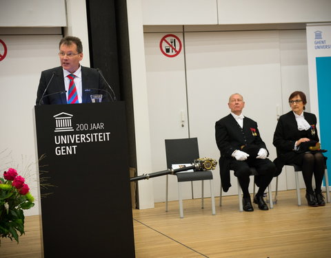 Proclamatie 2015/2016 industrieel ingenieurs faculteit Bio-ingenieurswetenschappen