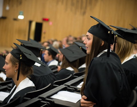 Proclamatie 2015/2016 industrieel ingenieurs faculteit Bio-ingenieurswetenschappen