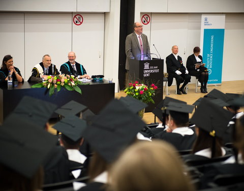 Proclamatie 2015/2016 industrieel ingenieurs faculteit Bio-ingenieurswetenschappen