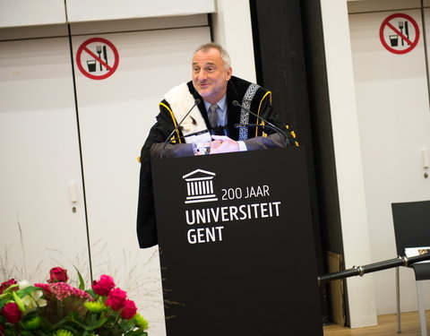 Proclamatie 2015/2016 industrieel ingenieurs faculteit Bio-ingenieurswetenschappen