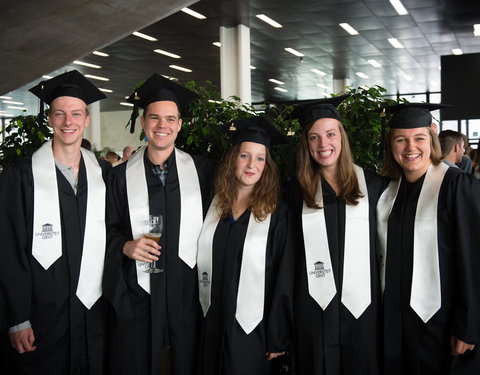 Proclamatie 2015/2016 industrieel ingenieurs faculteit Bio-ingenieurswetenschappen