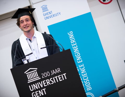 Proclamatie 2015/2016 faculteit Bio-ingenieurswetenschappen