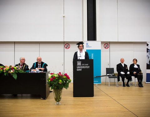 Proclamatie 2015/2016 faculteit Bio-ingenieurswetenschappen