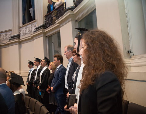 Proclamatie 2015/2016 faculteit Politieke en Sociale Wetenschappen