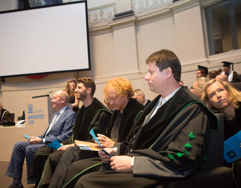 Proclamatie 2015/2016 faculteit Politieke en Sociale Wetenschappen