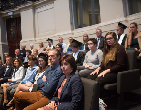 Proclamatie 2015/2016 faculteit Politieke en Sociale Wetenschappen