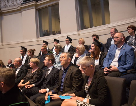 Proclamatie 2015/2016 faculteit Politieke en Sociale Wetenschappen