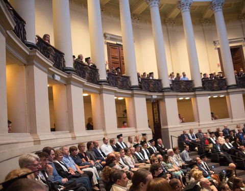 Proclamatie 2015/2016 faculteit Politieke en Sociale Wetenschappen