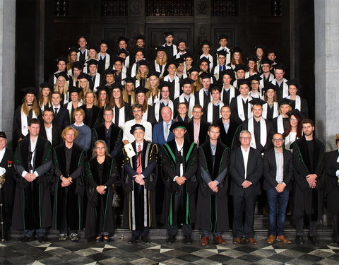 Proclamatie 2015/2016 faculteit Politieke en Sociale Wetenschappen