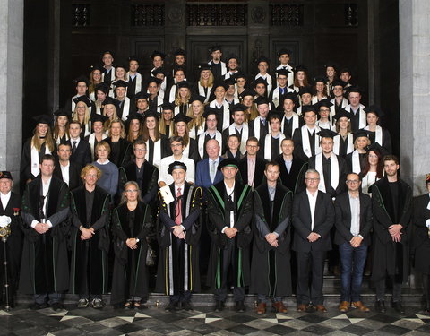 Proclamatie 2015/2016 faculteit Politieke en Sociale Wetenschappen