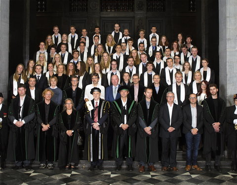 Proclamatie 2015/2016 faculteit Politieke en Sociale Wetenschappen