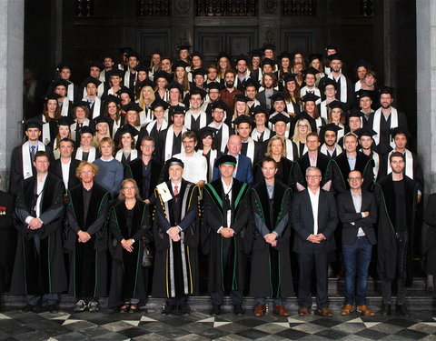 Proclamatie 2015/2016 faculteit Politieke en Sociale Wetenschappen