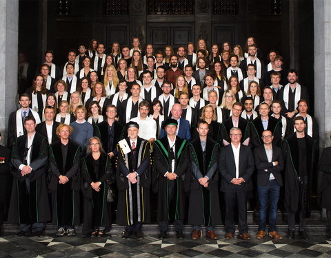 Proclamatie 2015/2016 faculteit Politieke en Sociale Wetenschappen