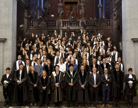 Proclamatie 2015/2016 faculteit Politieke en Sociale Wetenschappen