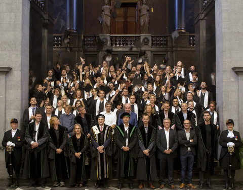 Proclamatie 2015/2016 faculteit Politieke en Sociale Wetenschappen