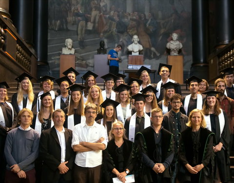 Proclamatie 2015/2016 faculteit Politieke en Sociale Wetenschappen