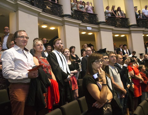 Proclamatie 2015/2016 faculteit Politieke en Sociale Wetenschappen