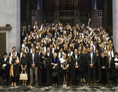 Proclamatie 2015/2016 faculteit Politieke en Sociale Wetenschappen