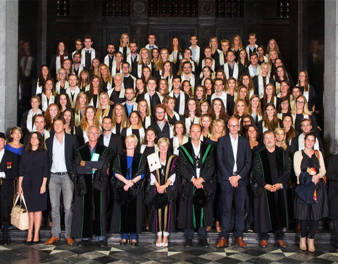 Proclamatie 2015/2016 faculteit Politieke en Sociale Wetenschappen