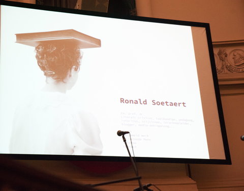 Emeritaatsviering van prof. Ronald Soetaert 