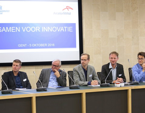 Ondertekening raamakkoord met ArcelorMittal Gent