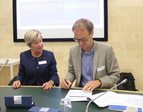 Ondertekening raamakkoord met ArcelorMittal Gent