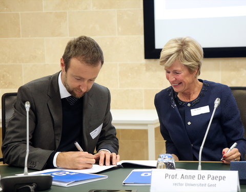 Ondertekening raamakkoord met ArcelorMittal Gent