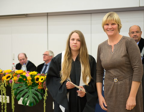 Proclamatie 2015/2016 faculteit Economie en Bedrijfskunde