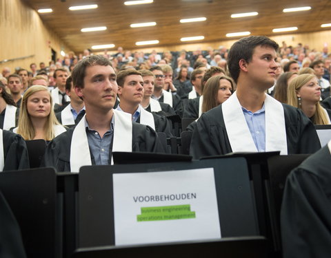 Proclamatie 2015/2016 faculteit Economie en Bedrijfskunde