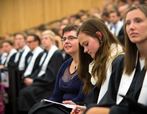 Proclamatie 2015/2016 faculteit Economie en Bedrijfskunde