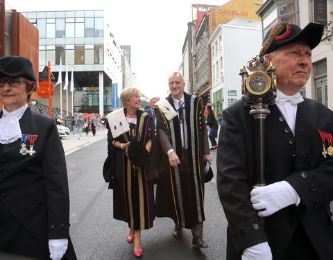 Lancering 200 jaar Universiteit Gent tijdens opening academiejaar