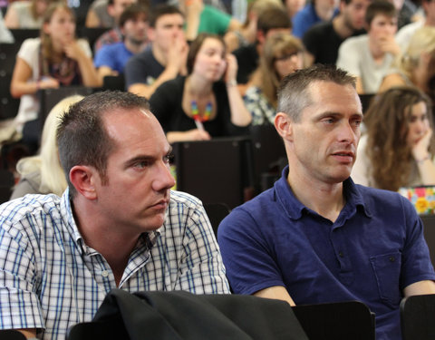 Openingscollege Interne Belgische Politiek en openingscollege Lokale Politiek met gastspreker Vlaams minister Geert Bourgeois-70