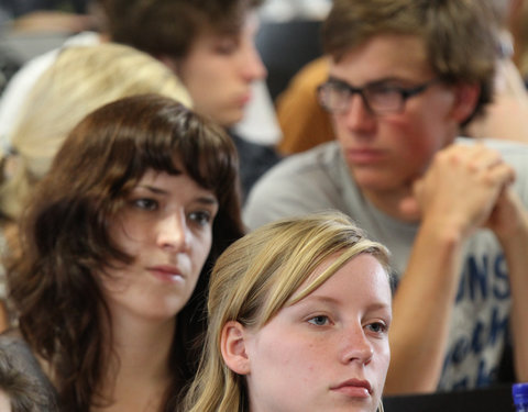 Openingscollege Interne Belgische Politiek en openingscollege Lokale Politiek met gastspreker Vlaams minister Geert Bourgeois-70